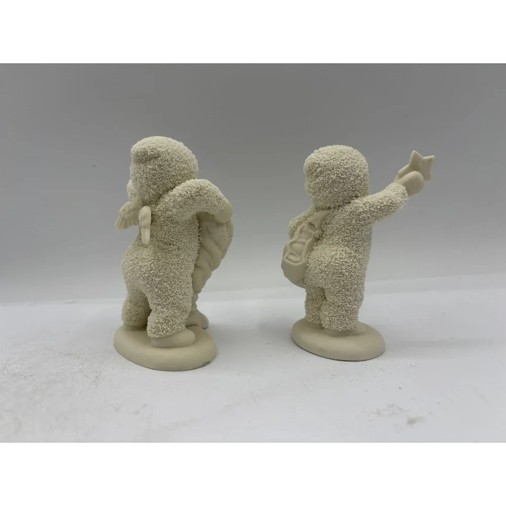 Dept 56 1996 Winter Tales of the Snowbabies With Hugs & Kisses Set of 2 68813